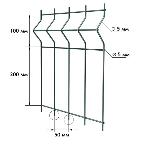 Ограждение серии HARD-perimetr